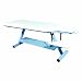 3B Scientific White Carbon Steel Therapy Pedestal Treatment Table, 300 lbs Capacity, 204cm Length x 65cm Width x 78cm Height