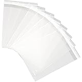 MyCraftSupplies 6x9 Inch Resealable Clear Cellophane Plastic Packaging Set of 100