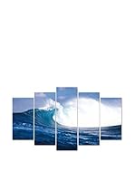 Wall Decor Fotocuadro 5 Piezas Pirámide Wavetall