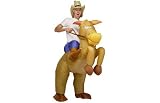 Airblown Inflatable Cowboy and Horse Costume