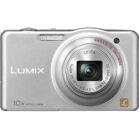 Panasonic Lumix 16mp Digital Camera With 10x Optical Zoom And Full Hd Video-silver (dmc-sz1s) -
