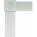 House of Fara R95 Red Oak Rosette Block