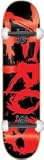 Zero Blood Text Logo Skateboard - 8.12 w/ Essential Trucks and Wheels