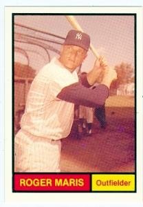 Roger Maris baseball card Renata Galasso 1961 New York Yankees #1 (New York Yankees)