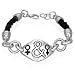 Bisexual Pride - Male & Female Oval Watch Style Bracelet - LGBT Pride. Bisexual Pride Bracelet. One high quality Bi Pride wristband for men or women. Rainbow Pride Jewelry Wristlet is Great for the Gay parade, as a Lesbian, Gay, Bisexual, or Transgender Gift to Celebrate Marriage, Love and Equality.