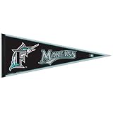 FLORIDA MARLINS OFFICIAL MLB FELT PENNANT