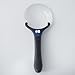 Handheld Lighted Magnifier, Optical Grade Acrylic Lens, 2.5x and 5x Magnification