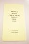 Things Most Preachers Won't Tell You -- Compiled by Greg Litmer -- 13 page pamphlet