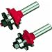Freud 99-760 New Premier Adjustable Rail & Stile Router Bit System, 1/2-Inch Shank