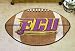 NCAA EAST CAROLINA PIRATES FOOTBALL SHAPED DOOR MAT RUG