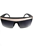 Sunglasses Pokerface 80s Black