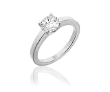 Adamence - Bague Somptueuse - Or blanc et Diamant - tour de doigt 47