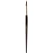 Escoda Reserva 1212 Series Artist Watercolor Short Handle Paint Brush, Pure Kolinsky-Tajmyr, Round, Size 2/0,