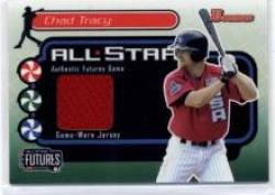 2004 Bowman Futures Game Gear Jersey Relics #FG-CT Chad Tracy - Arizona Diamondbacks (Piece of Authentic Game Used Jersey) (Baseball Cards)