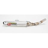 06 YAMAHA YZ250F: PRO CIRCUIT T-4 SLIP ON EXHAUST (SILVER) by Pro Circuit