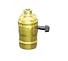 10 each: Leviton 3-Way Turn Knob Socket (051-07090-PG)