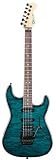 Charvel® Pro Mod Limited Wild Card Electric Guitar - Dead Calm Aqua 6-string Electric Guitar Rosewood Fretboard w/ Case