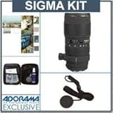 Sigma 70-200mm f/2.8 DG Macro HSM II AF Lens Kit for Sigma Cameras, with Ti ....