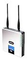 Linksys Wireless-G Broadband Router with RangeBooster WRT54GR - Wireless router + 4-port switch - Ethernet, Fast Ethernet, 802.11b, 802.11g external