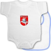 Lithuania Coat of Arms Bib and Onesie