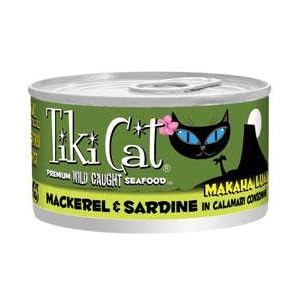 Tiki Cat Makaha Luau - Mackerel and Sardine in Calamari Consomme (12 2.8oz cans) by 