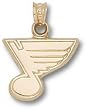 St Louis Blues Note Logo 1/2" Charm/Pendant