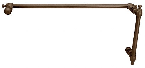 CRL Vienna 037 Series Oil Rub Bronze Wall Mount Shower Door Hinge