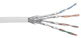 InLine Patchkabel, Cat.6, S-STP/PIMF, AWG27, PVC, 100m wei&szlig;