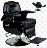 Professional Hydraulic Barber Chair (Black)