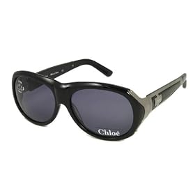 AUTHENTIC CHLOE SUNGLASSES CL 2126 SHINY BLACK GUNMETAL