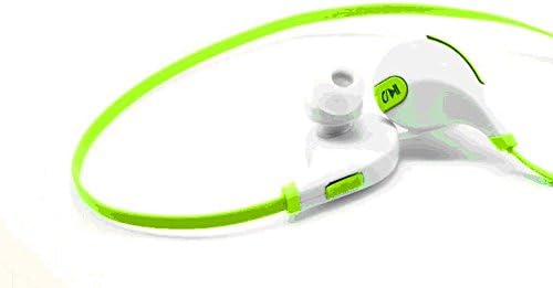 KinStore Wireless QY7 Sport Bluetooth Stereo Headphone For PC iPad Smart Phones Huawei Xiaomi iPhone Samsung HTC White+Green