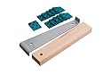 Wolfcraft 6931000 1 Verlegeset für Laminat Inhalt: 20 Abstandskeile 6930000, 1 Zugeisen 6927000, 1 Schlagholz 6929000