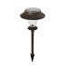 Brinkmann 822-0703-8 8-Piece Solar Stake Light Set, Brown