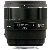 Sigma 85mm f/1.4 EX DG HSM Large Aperture Medium Telephoto Prime Lens for Sony Digital SLR Cameras