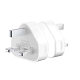 Lutall Apple 3 Pin UK Mains Powered USB Power adapter plug point for iPod Video - Touch - Photo - Nano- iPhone - Mini - Classic - Mobile phones - MP3 & MP4 players A1299 MB706B/A USB Power Adapter converter connector connection kits Mains Main Charger Power Adapter for all iPad 16gb 32 gb WiFi / iPod touch 4 / iPhone 4 4g 3 / Touch models
