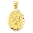 14k Our Lady of Guadalupe Pendant
