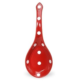 Buy Spode Baking Days Red Spoon Rest