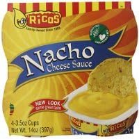 Rico's Nacho Cheese Dip,4 count, 3.5 Ounce