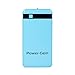 [ULTRA LIGHTWEIGHT] Power-Gem Portable Charger External Battery Pack LCD Display Flashlight 10000mAh Ultra Light (5.47 oz) Quick Charge Power Bank Dual USB for Phones Tablets (blue)