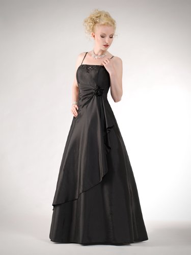 CityGirl – 3404 Abendkleid Ballkleid 1-teilig in Schwarz Gr. 38