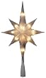 Kurt Adler UL1698C Indoor 10 Light Star of Bethlehem Treetop by Kurt Adler
