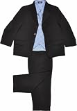 5-Piece Boys Black & Blue Suit