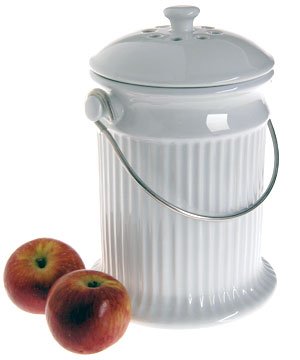 Ceramic Kitchen Compost Pail