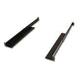 Adjustable Rack Mount Server Shelf Shelves Rail Rails 1U