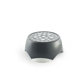 Hoppop Monti Step Stool (Grey/White)
