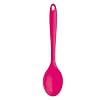 Kitchen Craft Colourworks Silicone Cooking Spoon, Pink, 27cm