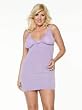 Plus Size Womens Sexy Sleepwear Blue Chemise
