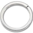 Sterling Silver Round Key Ring
