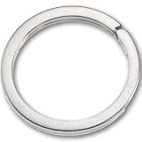 Sterling Silver Round Key Ring