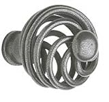 1 1/2 Dia Rust Knob